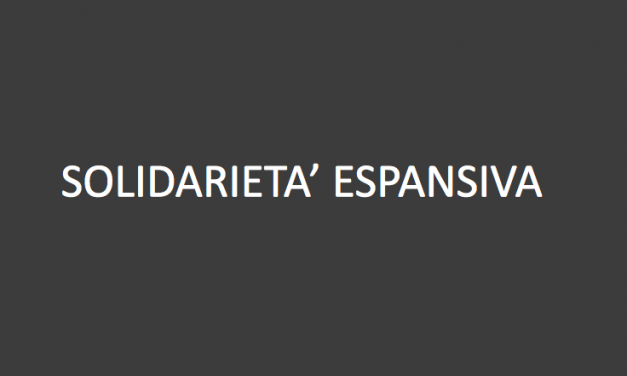 PROBLEMATICA SOLIDARIETA' ESPANSIVA