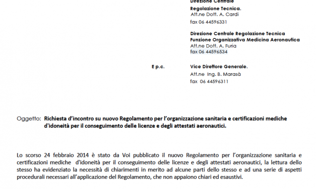 Nuovo Regolamento organizzazione sanitaria