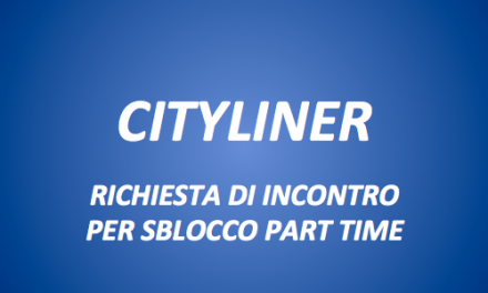 CITYLINER-SBLOCCO PART TIME