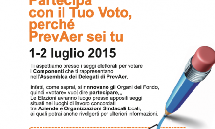 Personale di Terra – Fondo Pensione Complementare PrevAer – Lettera Commissione Elettorale