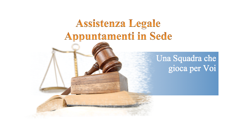 Servizio Legale – Avvocato presente in Federazione a disposizione dei Lavoratori