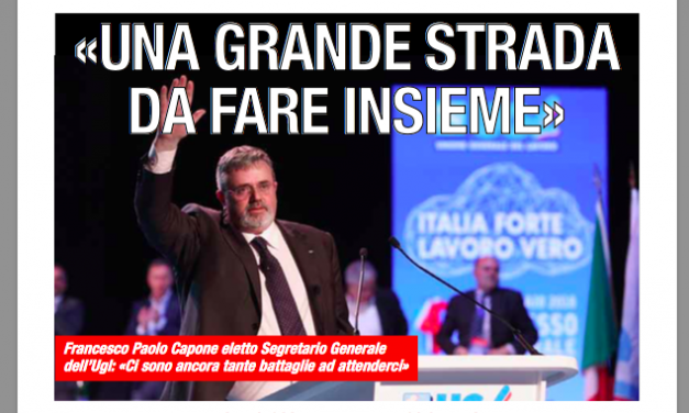 UGL – Francesco Paolo Capone eletto Segretario Generale