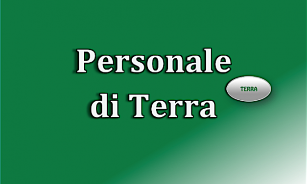Personale di Terra – Consulta – Verbale Incontro